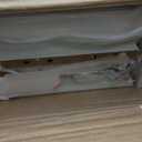 ChooChoo Bathroom Wall Cabinet, Over The Toilet Space Saver Storage Cabinet, Medicine Cabinet with 2 Door and Adjustable Shelves, Cupboard (White)