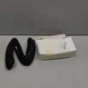 Ouzorp Car Steering Wheel Cover, Microfiber Leather Steering Wheel Covers with Anti-Slip Lining, Universal 14.5-15 inchs Black