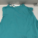 Women's Tennis Dress With Built-in Bra & Shorts Pockets - Workout Exercise Dress for Golf and Athletic Activities (XX-Large, Malachite Green)