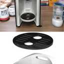 Quick-Release Adjustable Height Drip Tray Set for Baby Brezza Formula Pro Durable Replacement for Original Platform, Installs/Removes in Seconds