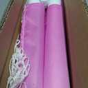 Franklin Sports Kids Soccer Goal with Ball and Pump 24inch x 16inch Folding Goal Great for Backyard or Indoor Play Pink/Purple