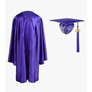 Shiny Kindergarten Graduation Cap and Gown Set 2025 36