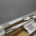 72 inch Bi fold Sliding Door Hardware Kit for Four 17" Biford Closet Barn Doors, Top-Mount, Space Saving and Easy to Assembly (Track Only, No Door) (72'' for 4 doors)