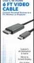 6 Ft Video Cable