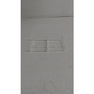 Acrylic Napkin Holder 2Pack 6x6x2 In