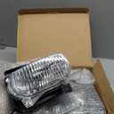 Fog LightsCompatible with 2000-2006 Tundra Clear Lens Pair Driver Side & Passenger Side