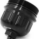 Billet Fuel Filter Housing Cap Compatible with 2017-2019 Chevy/GMC 6.6L L5P Duramax Diesel 134001 2500HD 3500HD (without TP1015 fuel filter)