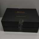 Kollea Slot Whiskey Decanter Set for Men, 50.7 Oz Casino Style Whiskey Decanter with 4 Dice Glasses, Birthday Gifts for Men Dad, Him, Boyfriend, Guy, Dispenser for Anniversary, Bar Christmas