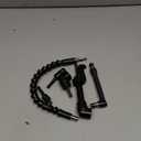 17Pcs Flexible Drill Bit Extension, Include 3Pcs Rotatable Socket Adapter 2Pcs Hex Shank 105 Right Angle Drill Attachment 10 Short Screwdriver Bits 90 Angled Bits and Bendable Extension