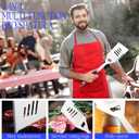 Pickmesh Christmas Grilling Gifts for Men Dad, Advent Calendar 2025 Gifts for Men Heavy Duty Stainless Steel BBQ Grill Tools Set Xmas BBQ Grill Accessories