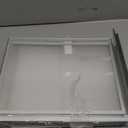 EHWINE 12 Pack Acrylic Sign Holder 8.5 x 11, Silver Picture Frame Stand up Table Top Sign Holders, Slanted Back Paper Holder Clear Display Stand Menu Flyer Holder for Wedding Party