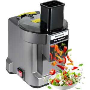 3 in 1 Electric Vegetable Chopper Slicer, Multifunctional Onion Chopper Food Dicer Shredder Processor, Automatic Veggie Fruit Cutting Dicing Machine with Stainless Steel Blades for Commercial Home Use