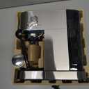 XIXUBX 20Bar Espresso Machine, Compact Espresso Maker with Milk Frother, Stainless Steel Coffee Machine for Cappuccino&Latte, 42oz Water Tank, Visible Pressure Gauge, Home&Office, Silver