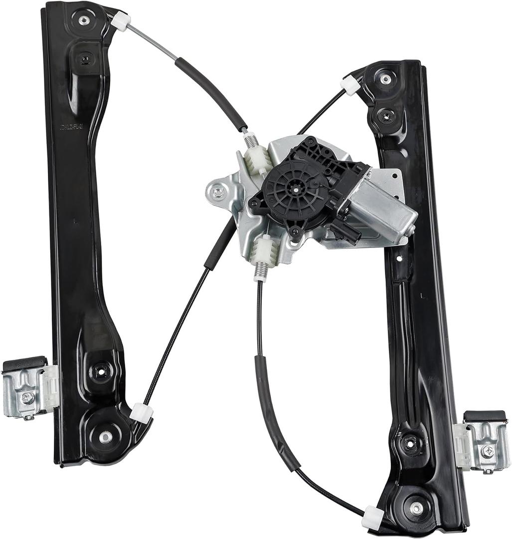 751-739 Front Left Driver Side Power Window Regulator with Motor (2 Pins) Assembly Compatible with 2012-2015 Chevy Cruze, 2016 Cruze Limited, Replace# 95382556, 95265280, 95919259