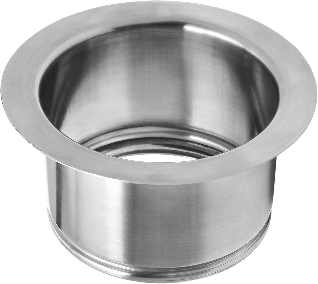 Extended Garbage Disposal Flange, Deep Kitchen Sink Flange for Disposers That Use A 3 Bolt Mount, Fit 3-1/2 Inch Standard Sink Drain Hole