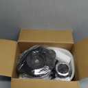 GANIZA Food Processors, Electric Food Chopper with Meat Grinder & Vegetable Chopper - 2 Bowls (8 Cup+8 Cup) with Powerful 450W Copper Motor - Includes 2 Sets of Bi-Level Blades for Fruits/Meat/Nuts (Black)