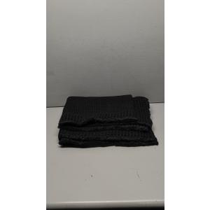 RESARE Waffle Bathroom Runner Rugs, Super Absorbent Bath Mat Non Slip Washable Quick Dry, Upgraded Ultra Soft Boho Bath Rugs with Tassels for Hallway Bedroom Laundry Room, 2'x6'(24"x72"), Blue