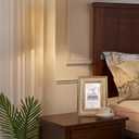 4x6 Picture Frame Photo Frame Rustic Picture Frame with real glass for Wall and Tabletop (Mix Color, 4x6-3PCS)