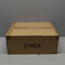 5 Pack Stackable Closet Storage Basket - Stackable Storage Bins, Multifunctional & Foldable Closet Organizer Waterproof, Wardrobe Cupboard Space-Saving Hat Storage Drawer Organizer, White