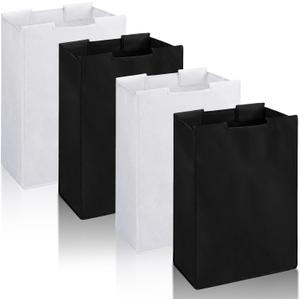 4 Pcs Laundry Sorter Replacement Bags Hamper Cart Removable Replacement Laundry Storage Organizer Bag Hamper Liner, No Hooks 14.76 x 8.66 x 21.65 Inch