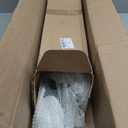 2 PCS Adjustable Table Legs, 21.5" -37" Heavy Duty Metal Adjustable Height Desk Legs, 2" Diameter Durable Pipe Furniture Legs for Computer Table, Office Desk, Kitchen Table