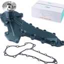 AULINK 1A021-73030 Water Pump (C&U Bearing) For Kubota L2050 L2250 L2350 L2550 L2650 L2800 L2900 L2950 L3000 L3010 L3240 L3300 L3430 L3830 L4200 L4610 L4300 L4310 M4700 MX5100