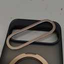 Mondelete 360Spin Magnetic Stand with Silicone Strap for Google Pixel 10 Pro XL Case [Fit for MagSafe], Mil-Grade Shockproof Translucent Pixel 10 Pro XL Phone Case with Ring Holder (Desert Gold)