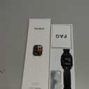 TOOBUR Smart Watch for Men Women, Smartwatch Compatible Android and iOS Phone, Answer/Make Calls, Fitness Tracker Watch, Heart Rate/Sleep Tracker/100 Sports/IP68 Waterproof, Midnight Black