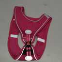Joytale Small Dog Harness, Breathable Mesh Step-in Vest, Reflective Soft Padded Harnesses Small Sized Dog for Walking, Pink, S (S--Chest: 15-16.5'')