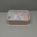 WIBIMEN Mini Ice Cube Trays, 0.55 Tiny Pebble Ice for Iced Coffee & Cocktails, Fast Chill, Easy Twist Release, Stackable with Lid & Storage Bin (4 Pack, Pink)