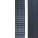 Employee Time Card Rack, 25-Slot Wall Mount Metal Holder, Fits Standard 3.54.5 Cards, Numbered Pockets, 30 Tall Gray-Blue for Office, Warehouse, Factory Attendance Tracking