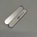 Stainless Steel Tweezers Curved Extraction Tweezers Made of Silver Stainless Steel for Removing Acne, Skin impurities, blackheads (Comedones), Whiteheads and pimples Silver(Curved Tweezers)