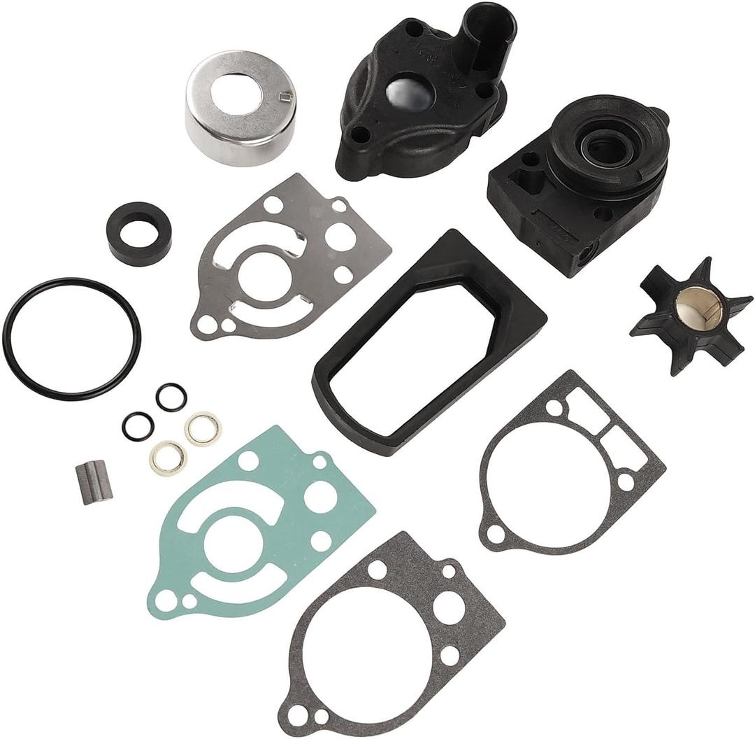 Water Pump Repair Kit with Housing 77177A3 for Mercury Mariner Outboards 2-Cycle 30 35 40 45 50 60 70 HP Replaces Sierra 18-3324 46-77177A3