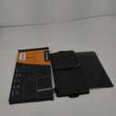 Veharvim Sun Visor Extender for Car with 2 Side Sunshade, Polarized UV400 Visor Extender Attachment for Car Visor with PC Lens, Anti-Glare for Safe Driving (Zipper Slider)