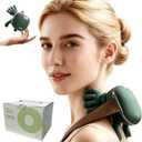 Neck Massager with Heat,shiatsu Neck and Shoulder Massager,masajeador de espalda y Cuello Neck and Back Massager for Pain Relief deep Tissue Massage2026 (Upgraded Version) Green.