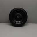 11x4.00-5 Lawn Mower Tires Flat Free with 3/4" or 5/8" and 1/2" Bearings, 3.25"-5.5" Centered Hub, Load 350lbs,11x4.00-5 Tire Zero Turn Front Tires - 1Pack