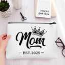 Mom Makeup Bag,New Mom Gifts for Travel Makeup Bag, Shopping, Beach, Travel (One Size)