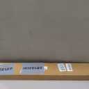 No Drill Cellular Shades,Light Filtering,White,34" W x 48" H
