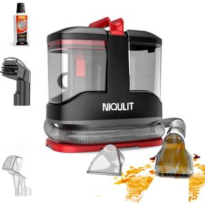 Portable Deep Cleaner for Carpets and Upholstery, Fabric Cleaner for Stairs, Auto Interior