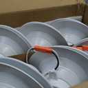 12 Pack 5/6 Inch 5CCT LED Recessed Lighting Retrofit, 2700K/3000K/4000K/5000K/6500K Selectable, Dimmable Can Lights with Baffle Trim, 12W=150W, High Brightness 1000LM, IC& Wet Rated, ETL&FCC Certified