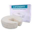 Disposable Fitted Face Cradle Covers Silky Massage Headrest Covers Box of 100