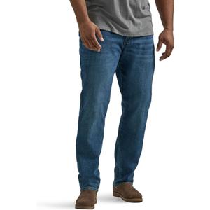 Lee Men's Big & Tall Extreme Motion Straight Taper Jean (36W x 36L, Maddox)