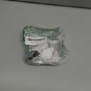 Christmas Stocking Holders for Mantle, Non-Slip Safety Fireplace Mantel Stocking Hooks with Separate Adhesive Strips, Silicone Pad Grip Hanger for Xmas Party Decoration (Silver,6)