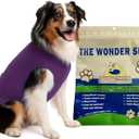 Dog Recovery Suit - Inventors Of The Original E Collar Alternative With Antimicrobial, Comforts Your Pet And Protects Wounds, Stitches And Bandages, Aids Hot Spots, Provides Anti Anxiety Relief PL-Medium Long ((L-16"-19" | G-17"-23" | 20-35 lbs) Perfect Plum