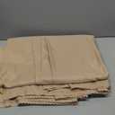 Beige Backdrop for Photoshoot, Professional Photo Backdrop Background Curtain for Product Photography, Portraits, Wedding, Party, Live Streaming Video Recording 8X10 FT
