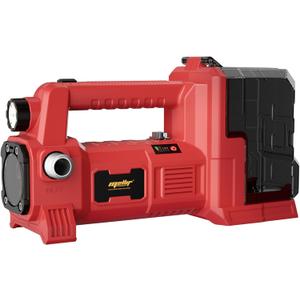 Brushless Water Transfer Pump Compatible with Milwaukee 18V Battery (Tool Only), 1/4HP 540GPH Cordless Self Priming Utility Pump for Pool Draining, Pond, Watering, Garden, Tank