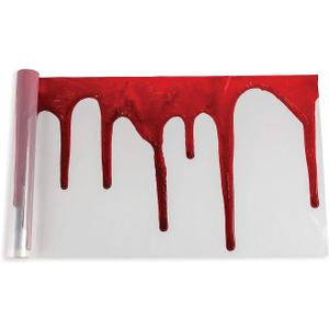 Fun Express Halloween Bloody Bunting Roll - Party Decor - 1 Piece (Large)