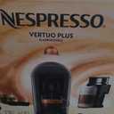 Nespresso Vertuo Plus Coffee and Espresso Maker by Breville, Ink Black with Aeroccino Milk Frother