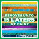 Smart Strip Advanced Paint Remover, For Removal of Acrylic, Latex, Oil & Water-Based Coatings, Non-Caustic Formula, Indoor/Outdoor, Contractor & DIY Friendly, 1 Quart