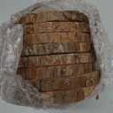 8 Pack 6"-7" Round Rustic Woods Slices Unfinished Wood Great for Weddings Centerpieces Craft